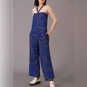 NWT Anthropologie COREY LYNN CALTER HALTER JUMPSUIT Size M $170